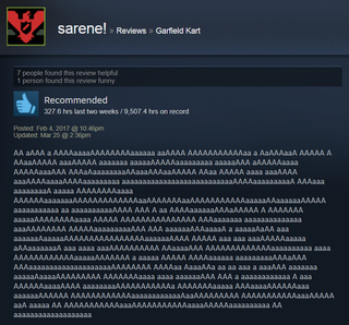 Illustration for article titled Garfield Kart, As Told By Steam Reviews